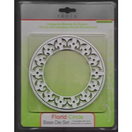 Tonic Studios. Florid Circle Die Set. Die Cutting Cardmaking Scrapbooking Crafts