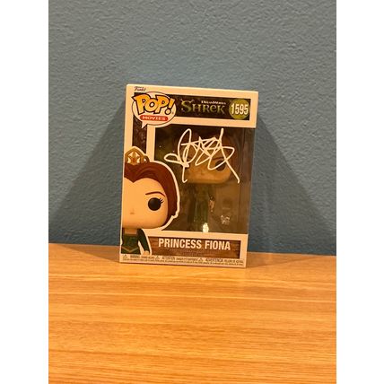 Funko Pop! Princess Fiona #1595 Facsimile Laser Autographed (Box & Protector)