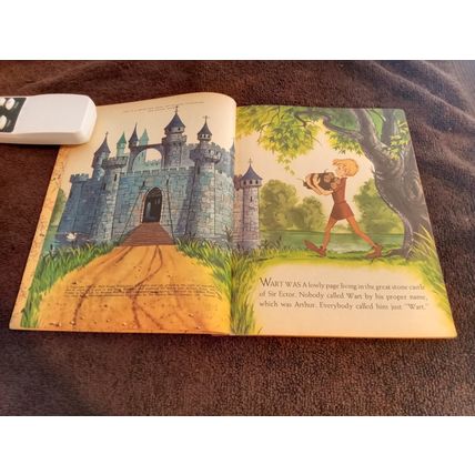 Little Golden Book The Sword InThe Stone (A) Edition 6.0 FN By Carl Memling 1963