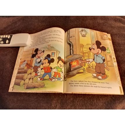 Little Golden Book Mickey Mouse Those Were The Days By Mary Carey VF 8.0 1988
