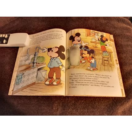 Little Golden Book Mickey Mouse Those Were The Days By Mary Carey VF 8.0 1988