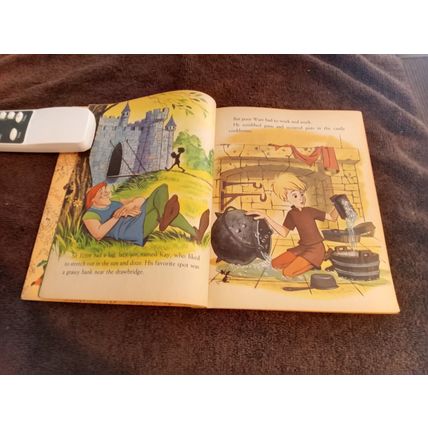Little Golden Book The Sword InThe Stone (A) Edition 6.0 FN By Carl Memling 1963