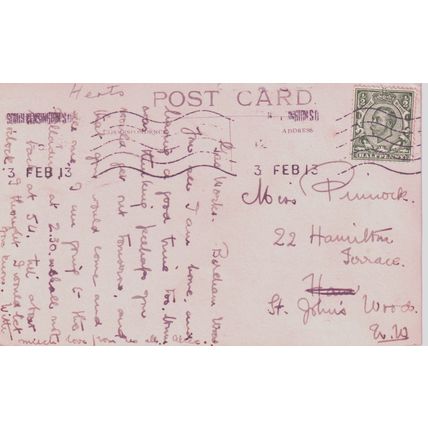 The Reservoir Elstree Hertfordshire Postcard (QHER373)