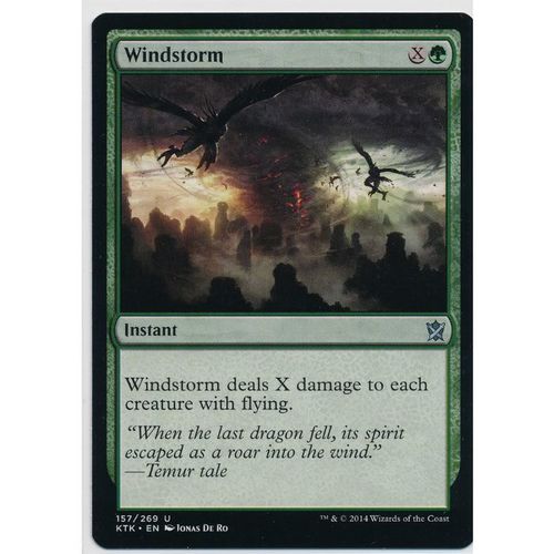 Magic the Gathering MTG Khans of Tarkir 157/269 Windstorm