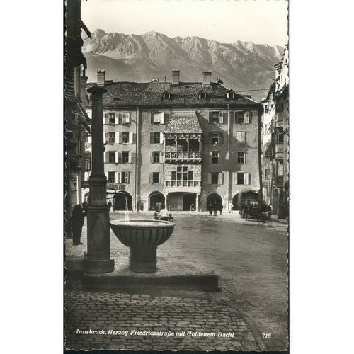 Austria PC - Innsbruck - Herzog FriedrichstraBe mit Goldenem Dachl - KTV 718