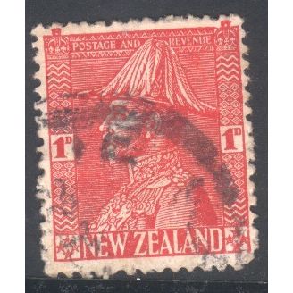 New Zealand stamps 1926 - SG468 - 1d red - King George V - used