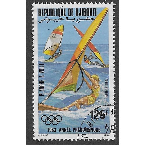 DJI 1983 125f 'OLYMPIC GAMES' FINE USED (EBID 55-024)