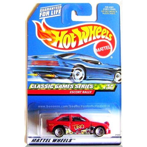 Hot Wheels - Escort Rally: Classic Games Series #4/4 - Collector #984 (1999)