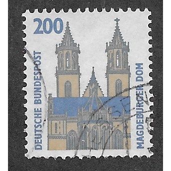 GER 1987 200pf 'TOURIST SIGHTS' FINE USED (EBID61-496)