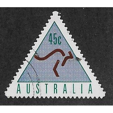 AUS 1994 45c (S/A) 'GOLD, EMERALD AND BRIGHT LILAC' FINE USED (EBID67-056)