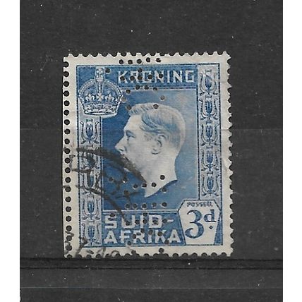 SouthAfrica.SG74 3d Ultramarine.Afrikaans Print.Fine Used.Sept21