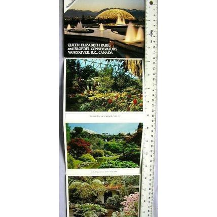 Vintage: 13 Views Queen Elizabeth Park & Bloedel Conservatory, Vancouver