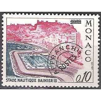 Monaco 1964 Michel 795 O Cote (2008) 1.00 € Stade nautique Rainier III
