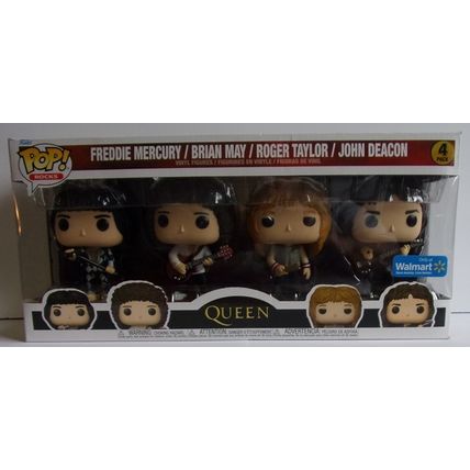 FUNKO / POP ' QUEEN ' 4 pack FREDDIE / BRIAN / ROGER / JOHN (2022)