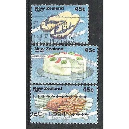 New Zealand N° 1288 1290 1291 YVERT OBLITERE ( USED )