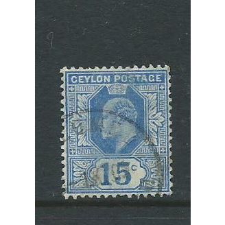 ceylon stamps sg283 sg 283 cds edward