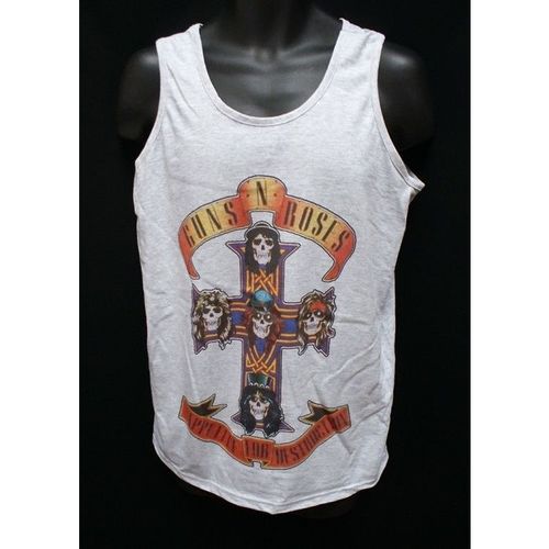Guns N Roses Metal ROCK Grunge Festival Graphic T shirt Vest Unisex XXL