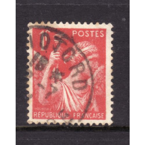 FRANCE 1939 SG 643a 1F RED FINE USED#