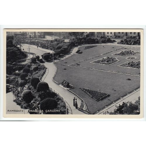 Madeira Gardens Ramsgate Postcard Kent RE44