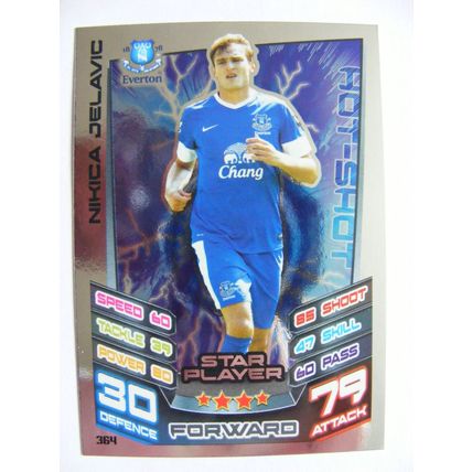 Match Attax 2012/2013 364 Nikica Jelevic Everton Star Player