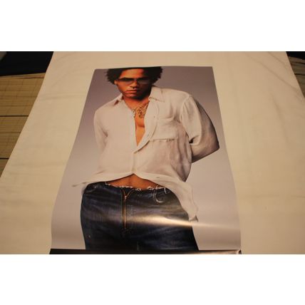 Lenny Kravitz Double Sided Promo Poster-LENNY KRAVITZ GREATEST HITS