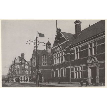 Trafford Road Salford Manchester in 1908 Postcard