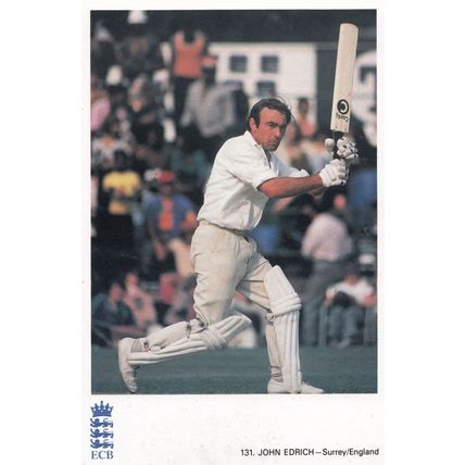John Edrich Surrey Cricket Team Classic Card Postcard
