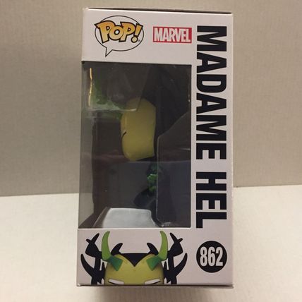 NEW Marvel Infinity Warps Madame Hel Funko Pop Figure #862