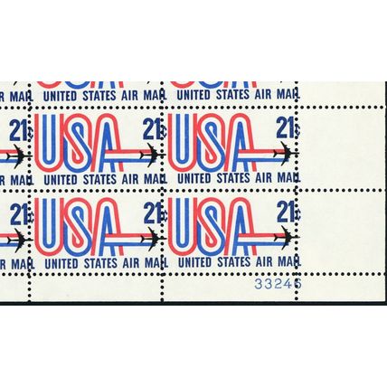 C81, MNH 21¢ Color Shift And Misperf Shift Error Sheet of 50 - Stuart Katz