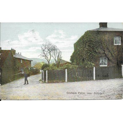 CROHAM FARM - near Croydon - Surrey - 1905 Original Postcard (200PC)