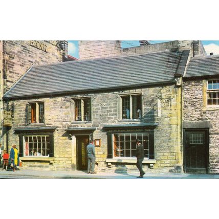 BAKEWELL - The Old Original Bakewell Pudding Shop - Derbyshire Postcard