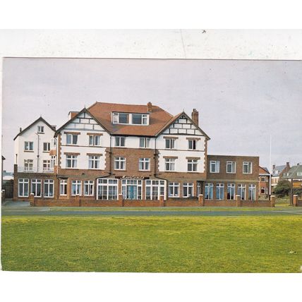 Moorlands Guest House Whitby Yorkshire Postcard posted creased