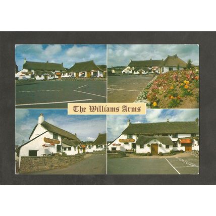 Postcard Devon Braunton John Hinde 2/1991 The Williams Arms
