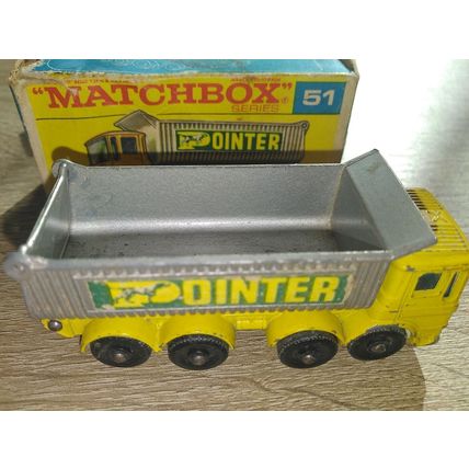 Matchbox - No51 8-Wheeler Truck and Original Box