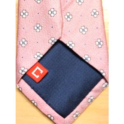 Chaps Mens Stretch Summer Pink Bay Flower Tie New Kohl's Retail $42 Silk Shell