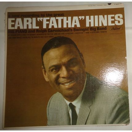 Earl "Fatha" Hines - Promo LP, Mono Capitol Records ‎– T-1971, 1963