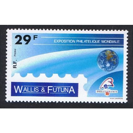 Wallis and Futuna Philexfrance Intl Stamp Exhibition 1989 MNH SG#548