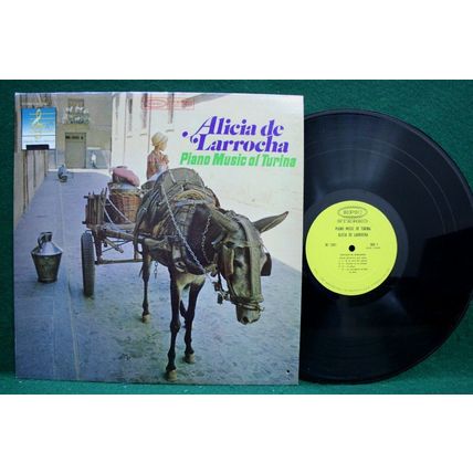 Alicia De Larrocha - Piano Music of Turina - BC 1381 - EX+