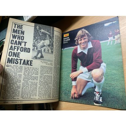 GOAL MAGAZINE #270 3 NOV 1973 UK FOOTBALL SOCCER MAGAZINE - KEVIN HECTOR (LL)