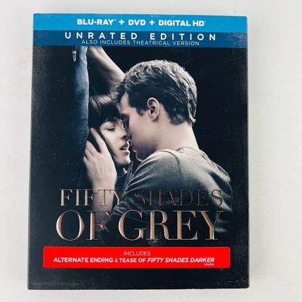 Fifty Shades of Grey - Unrated Edition Blu-ray + DVD Dakota Johnson Jamie Dornan