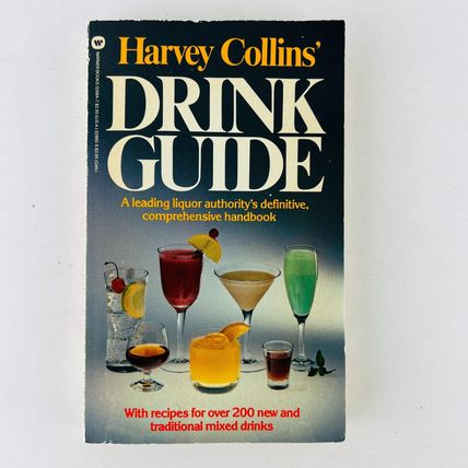 Harvey Collins Drink Guide Paperback Book Vintage Edition