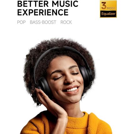Picun B8 Bluetooth Headphones, 120H Playtime Headphones Wireless Bluetooth with