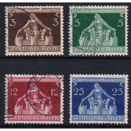 Germany 1936 SG 614-7 Used (D-713 (2))