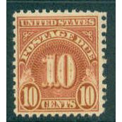 J84 10c Postage Due Fine MNH Q1537
