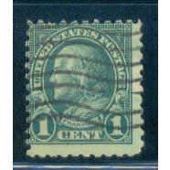 Used 581 1c Benjamin Franklin Average A16314