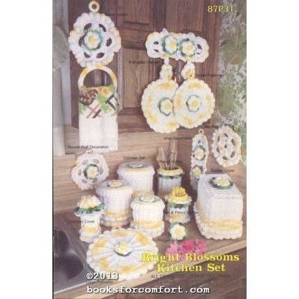 Bright Blossoms Kitchen Set 87P31