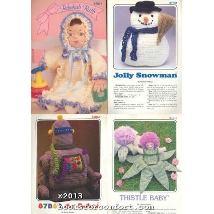 Dolls and Toys 4 Crochet Leaflets