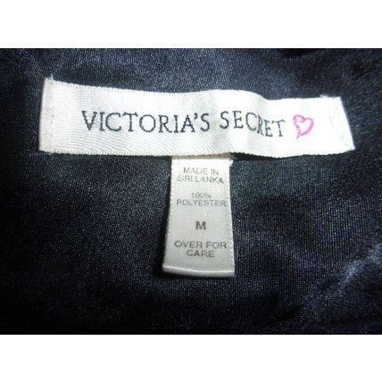 Vintage Victoria's Secret Sheer Black Nightgown Silky Bodice Bow Full Skirt Sz M