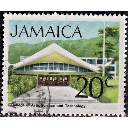 JAMAICA, 1972-79 20c College, SG 354 (Scott #353), fine used