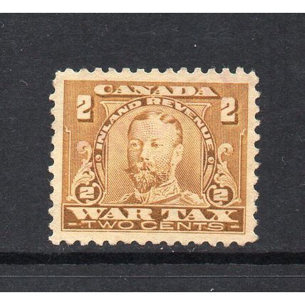 Canada - 2c Bistre War Tax, Fine Used (3)